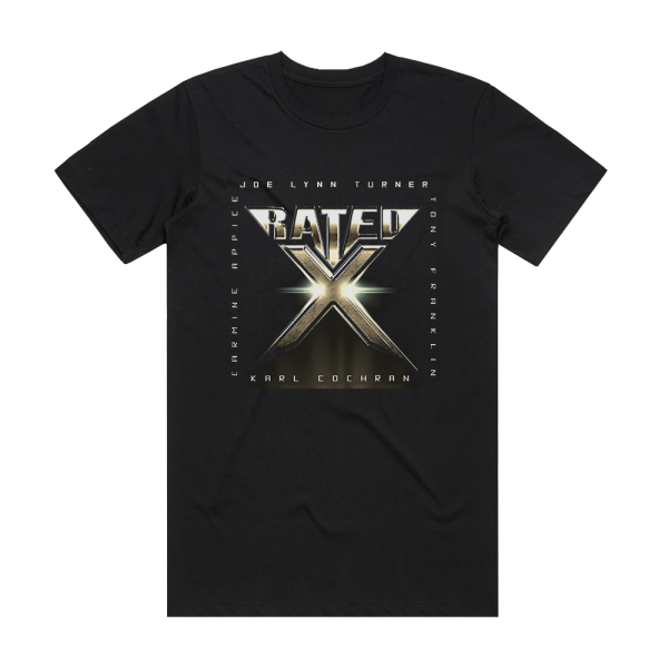 Rated X Rated X Album Cover T-Shirt Black