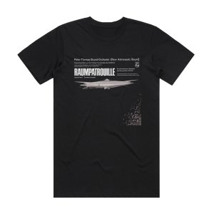 Peter Thomas Sound Orchestra Raumpatrouille Album Cover T-Shirt Black