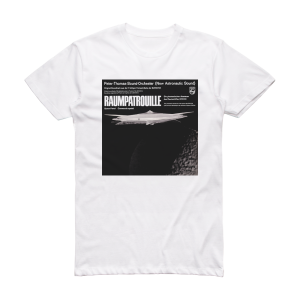 Peter Thomas Sound Orchestra Raumpatrouille Album Cover T-Shirt White
