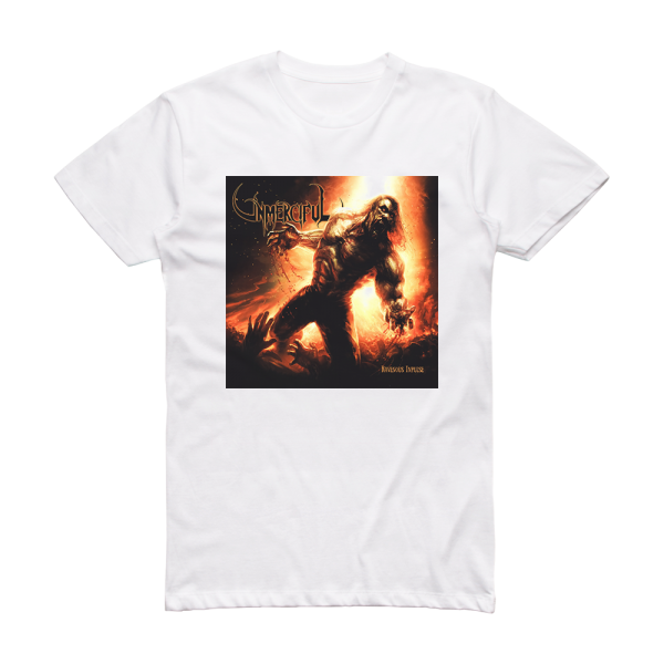 Unmerciful Ravenous Impulse Album Cover T-Shirt White