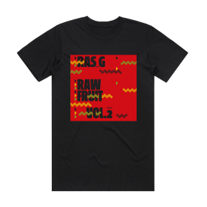 Ras G Raw Fruit Volume 2 Album Cover T-Shirt Black