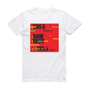 Ras G Raw Fruit Volume 2 Album Cover T-Shirt White