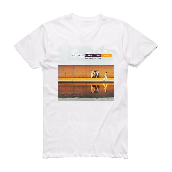 Paul van Dyk Re Reflections Album Cover T-Shirt White