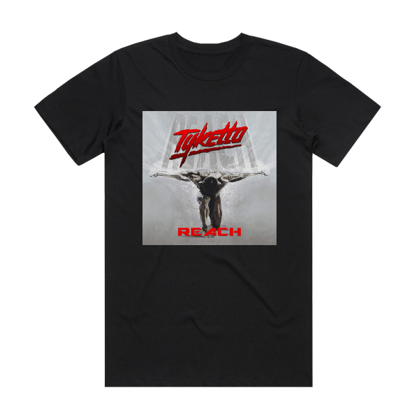 Tyketto Reach Album Cover T-Shirt Black