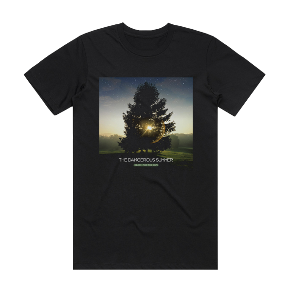 The Dangerous Summer Reach For The Sun Album Cover T-Shirt Black