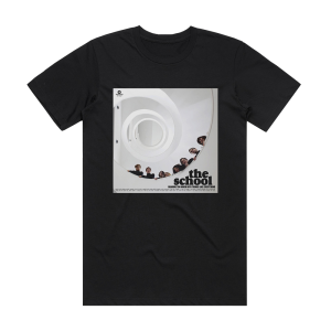 The School Reading Too Much Into Things Like Everything Album Cover T-Shirt Black