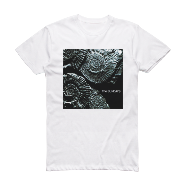 The Sundays Reading Writing And Arithmetic Album Cover T-Shirt White