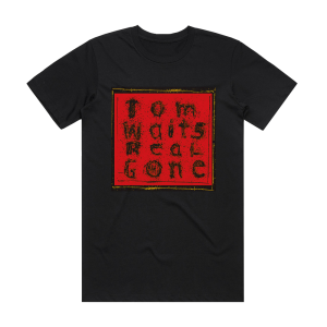 Tom Waits Real Gone Album Cover T-Shirt Black