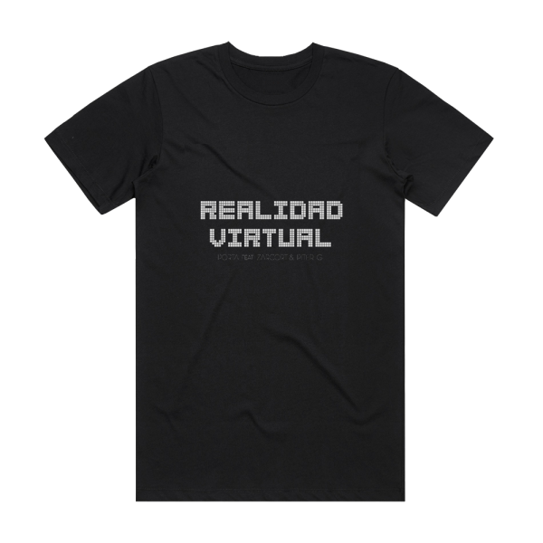 Porta Realidad Virtual Album Cover T-Shirt Black