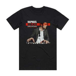 Raphael Gualazzi Reality And Fantasy Album Cover T-Shirt Black