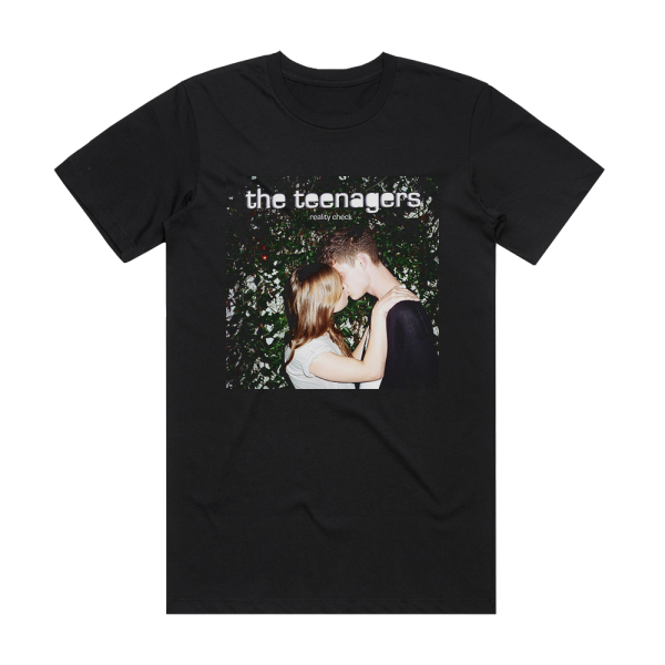 The Teenagers Reality Check Album Cover T-Shirt Black