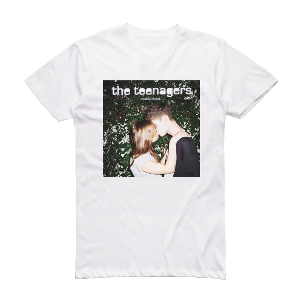 The Teenagers Reality Check Album Cover T-Shirt White