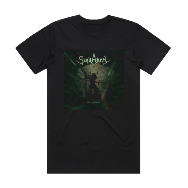 Suidakra Realms Of Odoric Album Cover T-Shirt Black