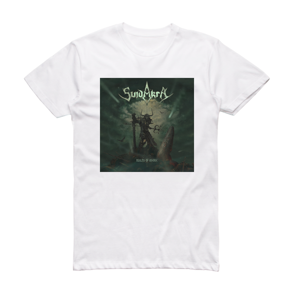 Suidakra Realms Of Odoric Album Cover T-Shirt White