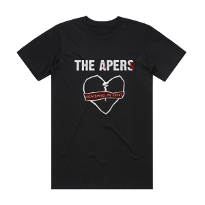 The Apers Reanimate My Heart Album Cover T-Shirt Black