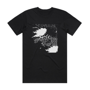 The Icarus Line Red And Black Attack 2 Album Cover T-Shirt Black