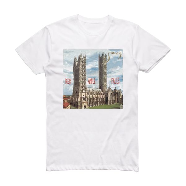 Smog Red Apple Falls Album Cover T-Shirt White