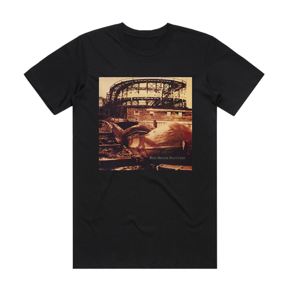 Red House Painters Red House Painters Album Cover T-Shirt Black