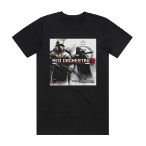 Sam Hulick Red Orchestra 2 Heroes Of Stalingrad Album Cover T-Shirt Black