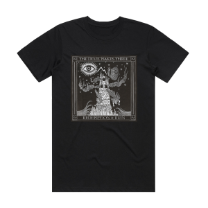 The Devil Makes Three Redemption Ruin Album Cover T-Shirt Black