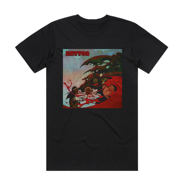 Rhyton Redshift Album Cover T-Shirt Black