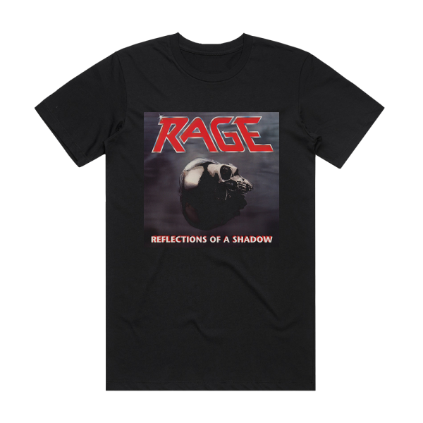 Rage Reflections Of A Shadow Album Cover T-Shirt Black