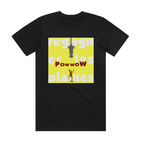 Pow woW Regagner Les Plaines Album Cover T-Shirt Black