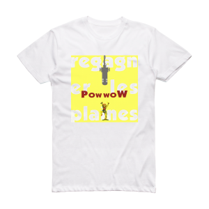 Pow woW Regagner Les Plaines Album Cover T-Shirt White