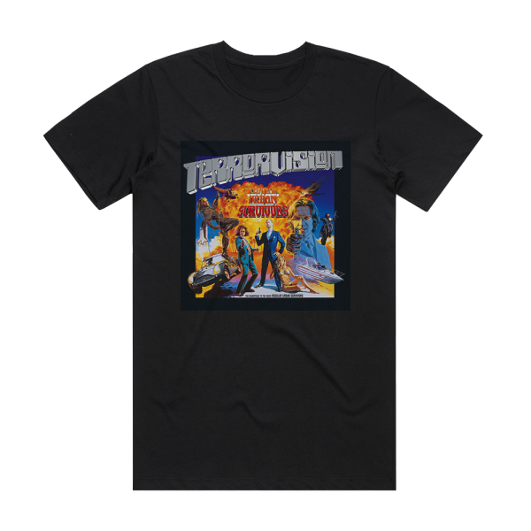 Terrorvision Regular Urban Survivors Album Cover T-Shirt Black