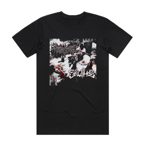 Regurgitate Regurgitate Skullhog Album Cover T-Shirt Black
