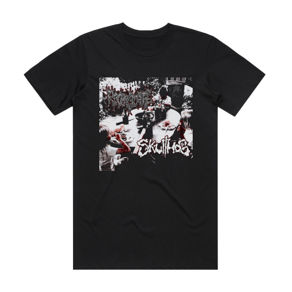 Regurgitate Regurgitate Skullhog Album Cover T-Shirt Black