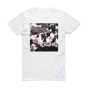 Regurgitate Regurgitate Skullhog Album Cover T-Shirt White