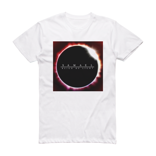 Samael Reign Of Light Album Cover T-Shirt White