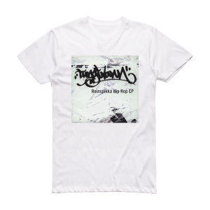 Tungtvann Reinspikka Hip Hop Album Cover T-Shirt White