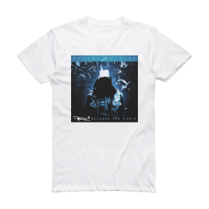 Red Release The Panic Album Cover T-Shirt White