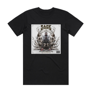 Sage The Gemini Remember Me Album Cover T-Shirt Black