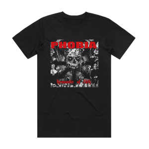 Phobia Remnants Of Filth Album Cover T-Shirt Black