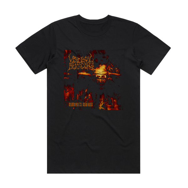 Visceral Bleeding Remnants Revived Album Cover T-Shirt Black