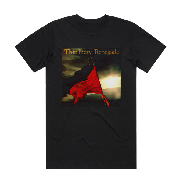 Thin Lizzy Renegade 2 Album Cover T-Shirt Black