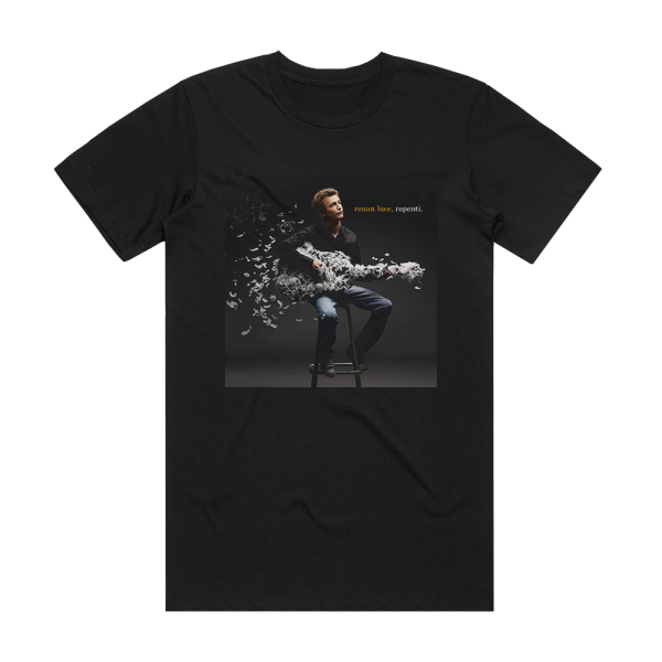 Renan Luce Repenti Album Cover T-Shirt Black