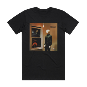 Tubeway Army Replicas Album Cover T-Shirt Black