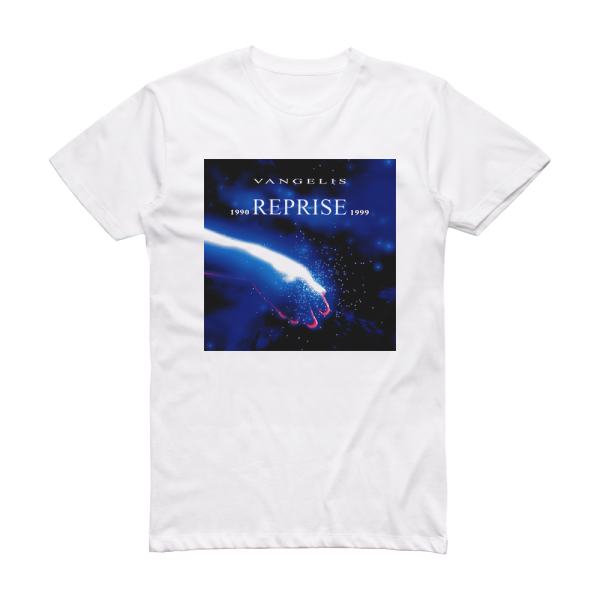 Vangelis Reprise 1990 1999 Album Cover T-Shirt White