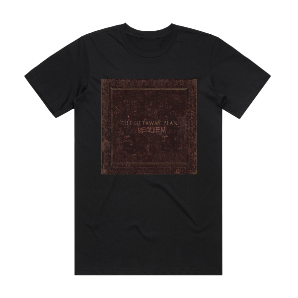 The Getaway Plan Requiem Album Cover T-Shirt Black