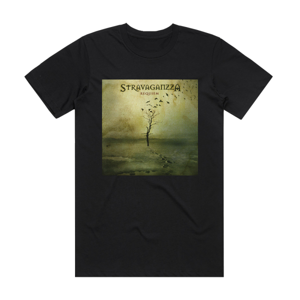 Stravaganzza Requiem Album Cover T-Shirt Black