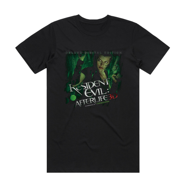 Tomandandy Resident Evil Afterlife 2 Album Cover T-Shirt Black