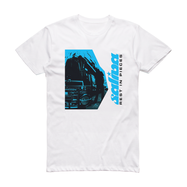 Saliva Rest In Pieces Album Cover T-Shirt White