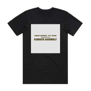 Sabbath Assembly Restored To One 2 Album Cover T-Shirt Black