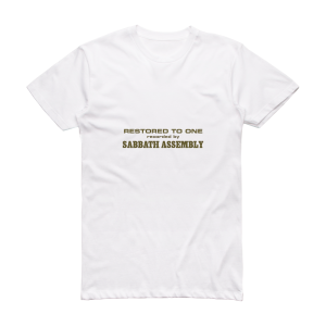 Sabbath Assembly Restored To One 2 Album Cover T-Shirt White