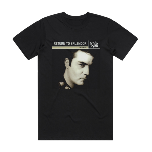 The King Return To Splendor Album Cover T-Shirt Black
