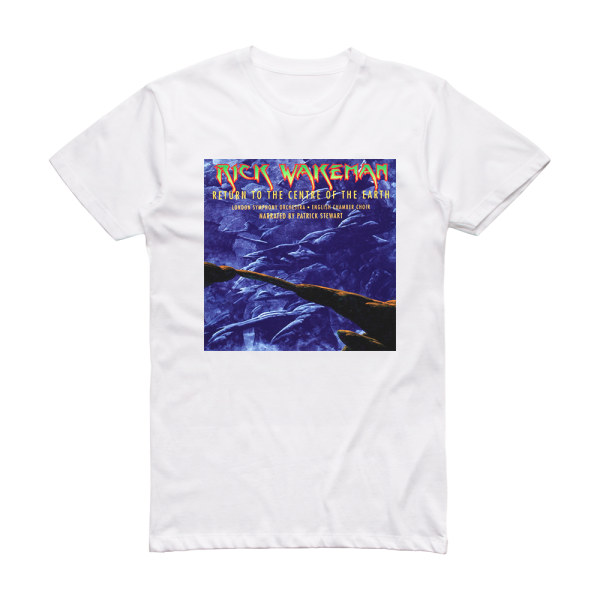 Rick Wakeman Return To The Centre Of The Earth Album Cover T-Shirt White